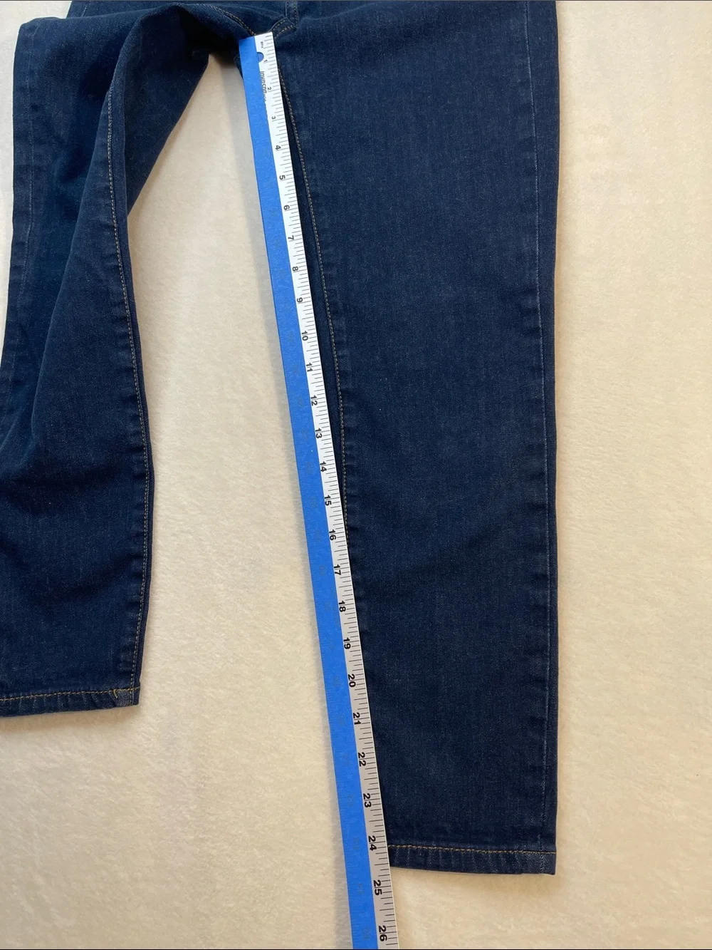 Banana Republic Dark Blue Denim Jeans SKINNY SIZE 27 SHORT WOMENS